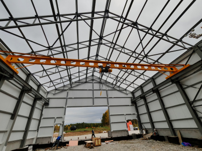 Кран мостовой однобалочный опорный 3,2т * 14,5м * 6м