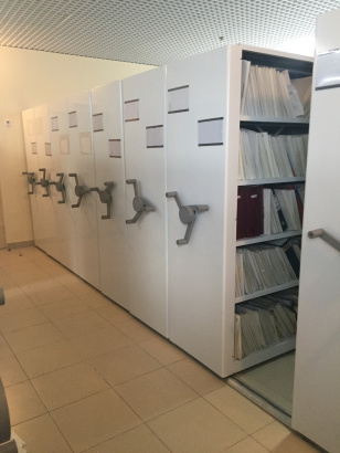 Стеллажи архивные мобильные от завода