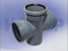 Крестовина одноплоскостная канализационная СТАНДАРТ