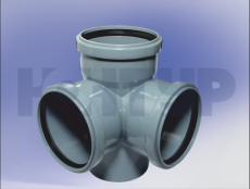 Крестовина двухплоскостная канализационная СТАНДАРТ