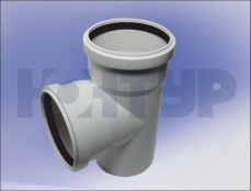 Тройник канализационный УЮТ