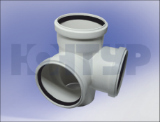 Крестовина двухплоскостная канализационная УЮТ