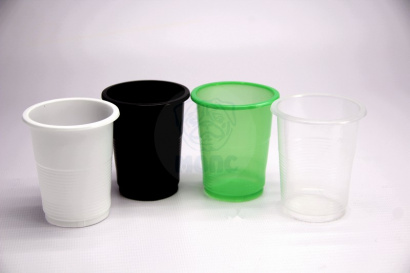 Стопка одноразовая пластиковая 100мл прозрачная 100/70/7000