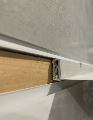 Багет ПВХ для натяжных потолков