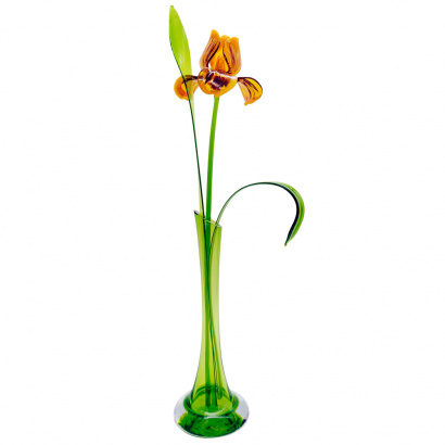 Средняя цветочная композиция из стекла