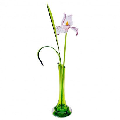 Средняя цветочная композиция из стекла