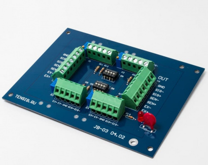 Клеммная коробка для подключения тензометрических датчиков