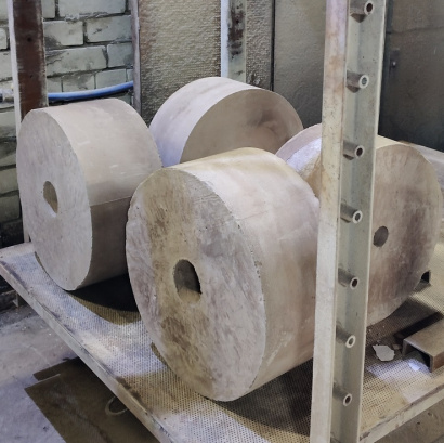 Туннельный горелочный камень