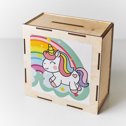 Копилка детская Единорожка