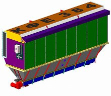Рукавные фильтры типа КФЕ первого поколения