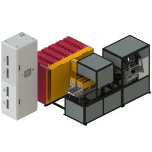 СЭЛТ-КИН-5 для нагрева мерных заготовок большого сечения с последовательной подачей