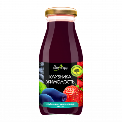 Клубнично-жимолостный нектар BioNergy