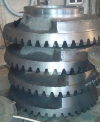 Колесо коническое 1-112913 на конусную дробилку кмд, ксд-1200