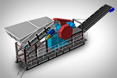 Комплекс дробильный ДКЩ-110 (Сортировка и дробление)