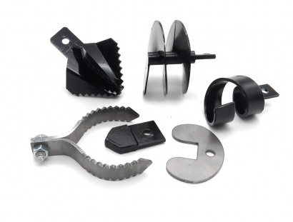 Сменные инструменты (насадки) для прочистки канализационных труб Чебтрос