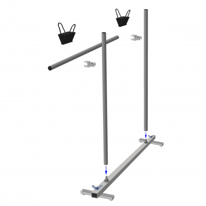Настольный держатель фона для фото и видео съемки предметов