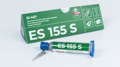 Однокомпонентный эпоксидный конструкционный ударостойкий клей RUBOND ES 155 S (10мл)
