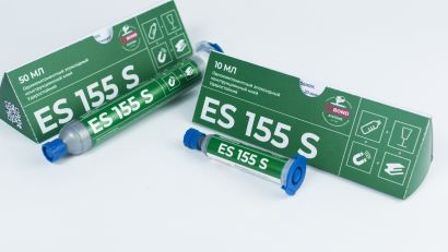 Однокомпонентный эпоксидный конструкционный ударостойкий клей RUBOND ES 155 S (10мл)
