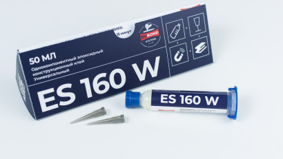 Однокомпонентный эпоксидный конструкционный универсальный клей RUBOND ES 160 W (10 мл)