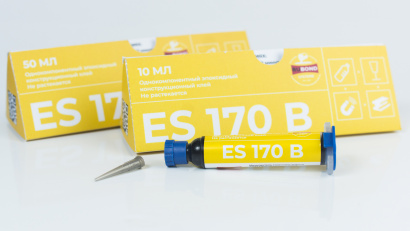 Однокомпонентный эпоксидный конструкционный тиксотропный клей RUBOND ES 170 B (10мл)