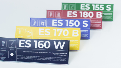 Однокомпонентный эпоксидный конструкционный универсальный клей RUBOND ES 160 W (50мл)