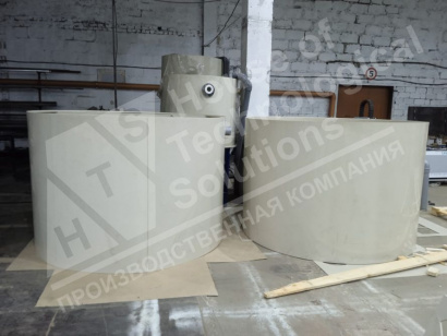 Емкости вертикальные из полипропилена, полиэтилена, ПВХ