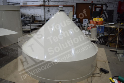 Емкости вертикальные из полипропилена, полиэтилена, ПВХ