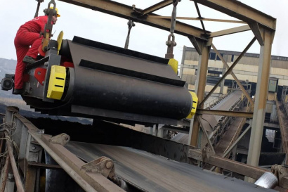 Металлоуловитель конвейерный