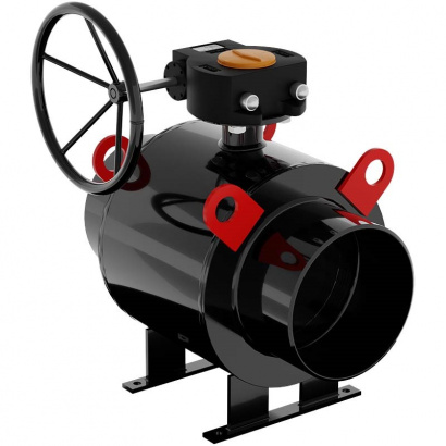 Кран шаровой цельносварной под приварку 11с67п ЦП, 2ЦП ТМ Маршал