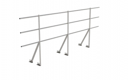 Кровельное ограждение для скатной кровли