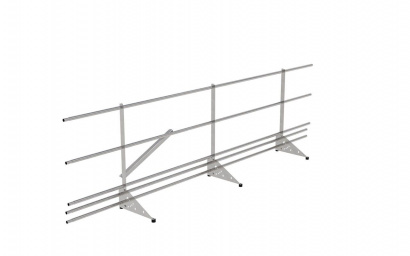 Кровельное ограждение для скатной кровли