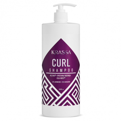 KRASSA Professional Шампунь для кудрявых и вьющихся волос Curl