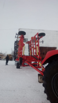 Культиватор стерневой тяжелый КСТ с пружинной защитой от 4,2 до 9 метров