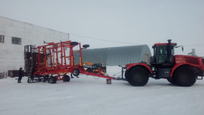 Культиватор стерневой тяжелый КСТ с пружинной защитой от 4,2 до 9 метров