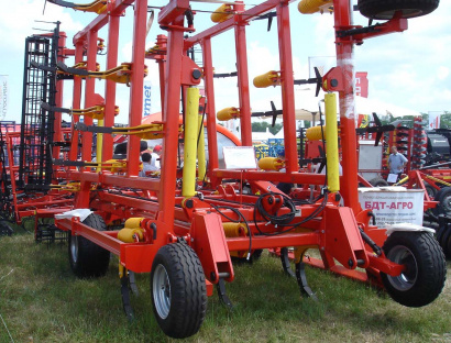 Культиватор стерневой тяжелый КСТ с пружинной защитой от 4,2 до 9 метров