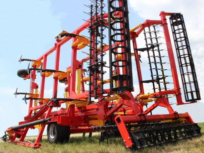 Культиватор стерневой тяжелый КСТ с пружинной защитой от 4,2 до 9 метров