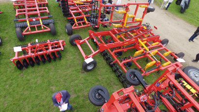 Культиватор стерневой тяжелый КСТ с пружинной защитой от 4,2 до 9 метров