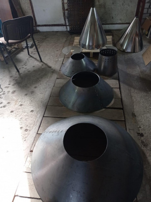 Вальцы конусные