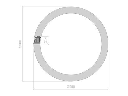 Фонтан FC "Атланты" 5000