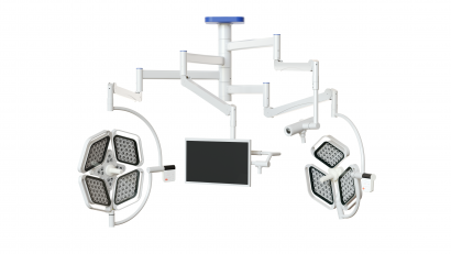 Светильник медицинский хирургический потолочный CADUCEUS CL3-L3/L4
