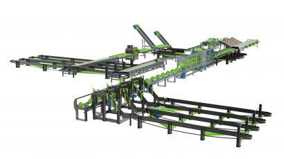 Лесопильные автоматические линии WOLLER LINIE