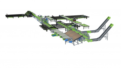 Лесопильные автоматические линии WOLLER LINIE