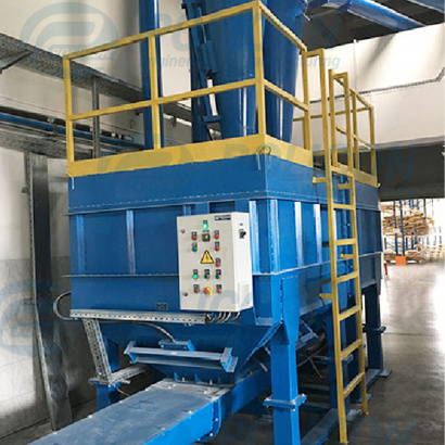 Линия сушки и сепарации мела