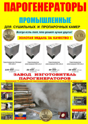 Парогенератор промышленный