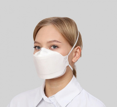 Мира М1 – респиратор (полумаска фильтрующая) одноразовая, складная, двухпанельная