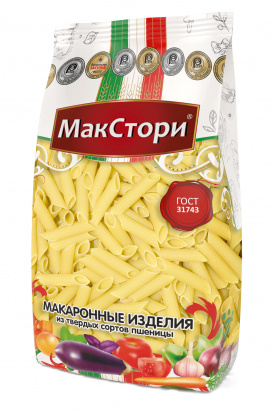 Макаронные изделия МакСтори Перо рифленое
