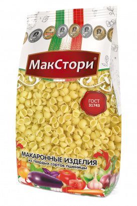 Макаронные изделия МакСтори Ракушка