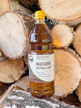 Масло льняное для бань и саун Экополис