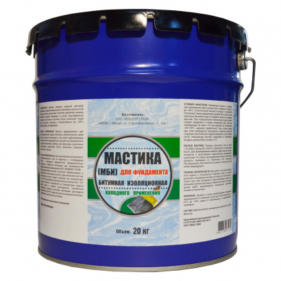Мастика битумная изоляционная МБИ