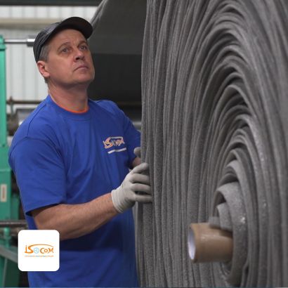 Маты компенсационные из вспененного полиэтилена для теплотрассы Изоком М